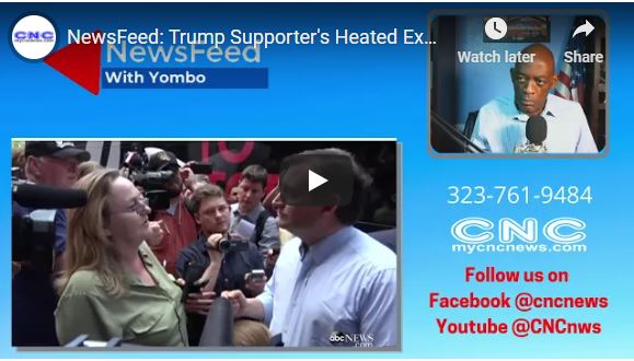 NewsFeed: Trump Supporter’s Heated Exchange With Ted Cruz in April 2016