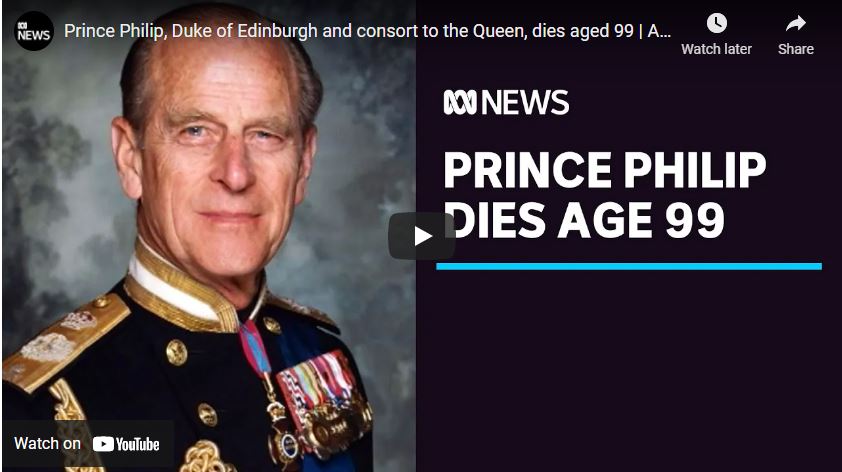 Prince Philip, Duke of Edinburgh and consort to the Queen, dies aged 99 | ABC News